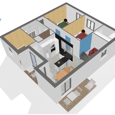 Homey Montaigne - New - A 1 Min A Pied Du Lac D'Annecy - 2 Balcons Prives - Appartement Avec 2 Chambres - Stationnement Gratuit Toute L'Annee Sauf En Ete - Juin A Aout Exterior photo